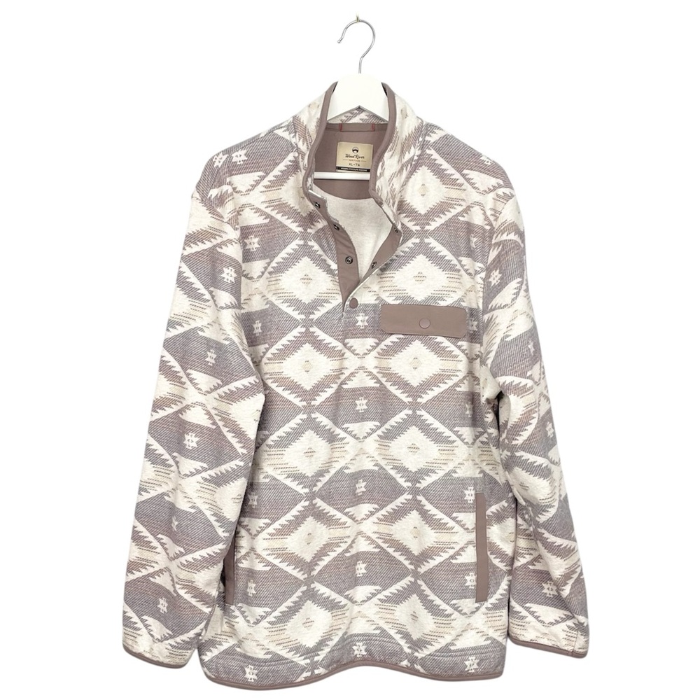 WindRiver Geometric Pattern Pullover Jacket
